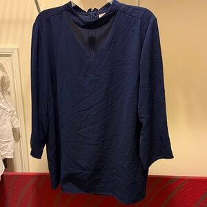 Chico's Deep Blue Blouse